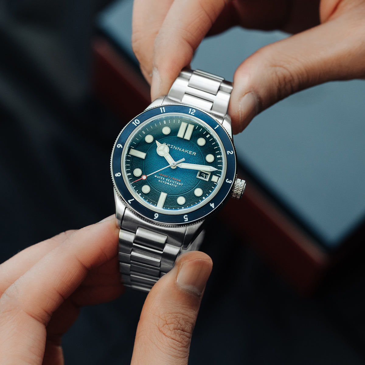 Spinnaker cahill automatic deals dive watch