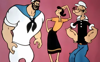 Olive, Popeye and Bluto