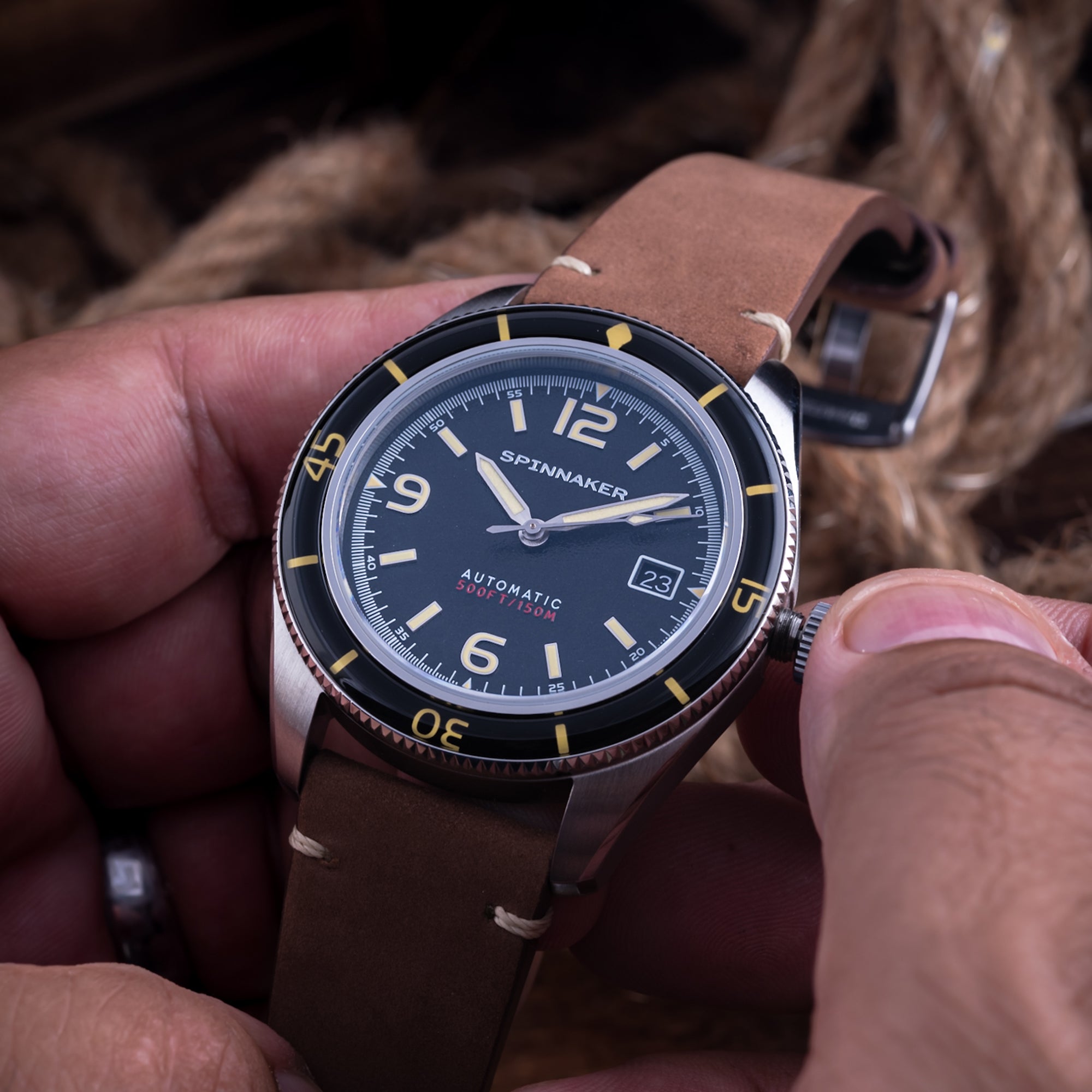 Spinnaker Vintage-Style Dive Watch